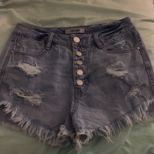 Jean shorts